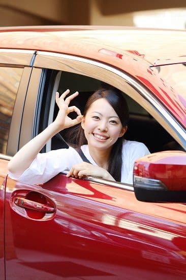 OK・車・女性