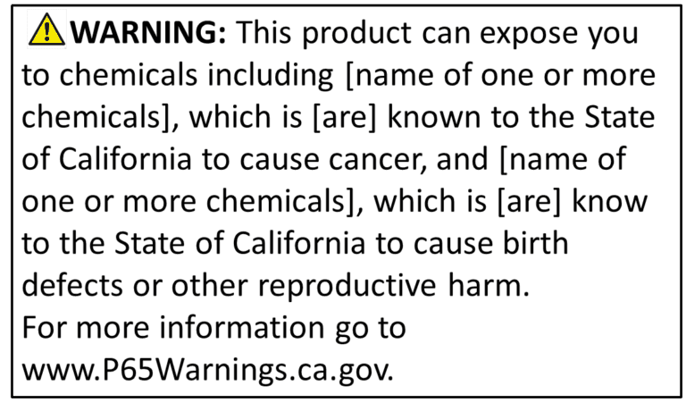 New Regulations on Warning Labels, Watch Out and Avoid Getting Fined