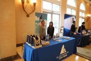 2017華興保險企業雇主研討會的Allied Pacific IPA贊助商展位