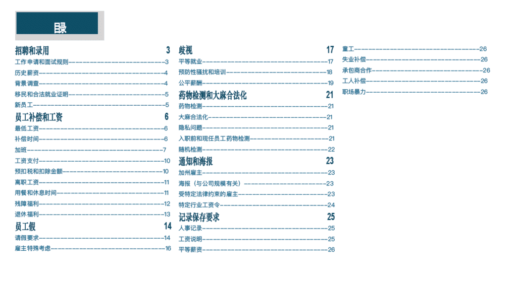 管理人周報 05/19/2021：加州雇傭法指南 雇主好幫手