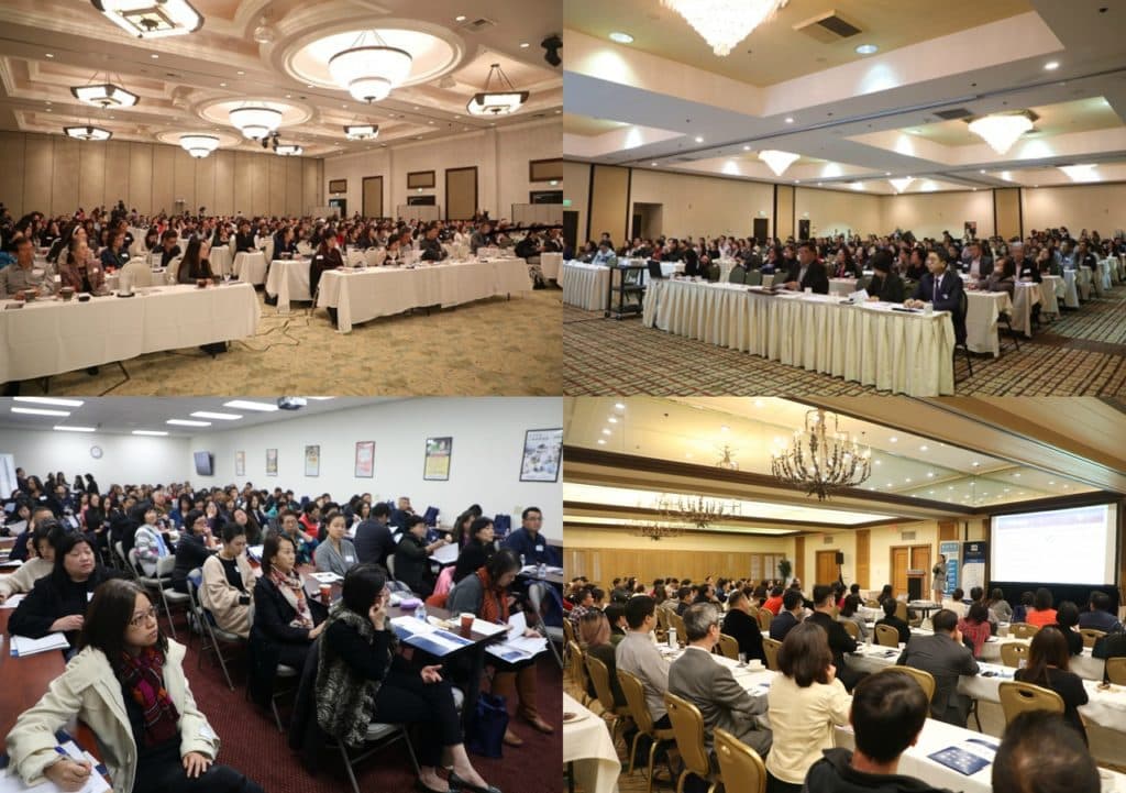 Packed ballrooms of business owners at the four 2018 Seminar for Business Owners sessions