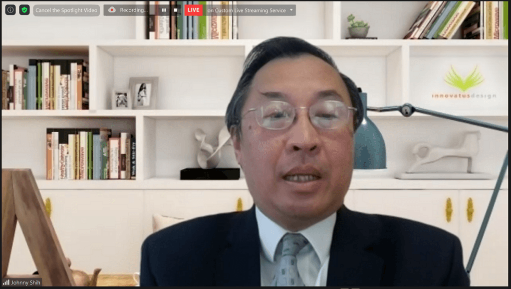 北美華人會計師協會前會長施啓祥在華興保險稅務安全線上講座發言
