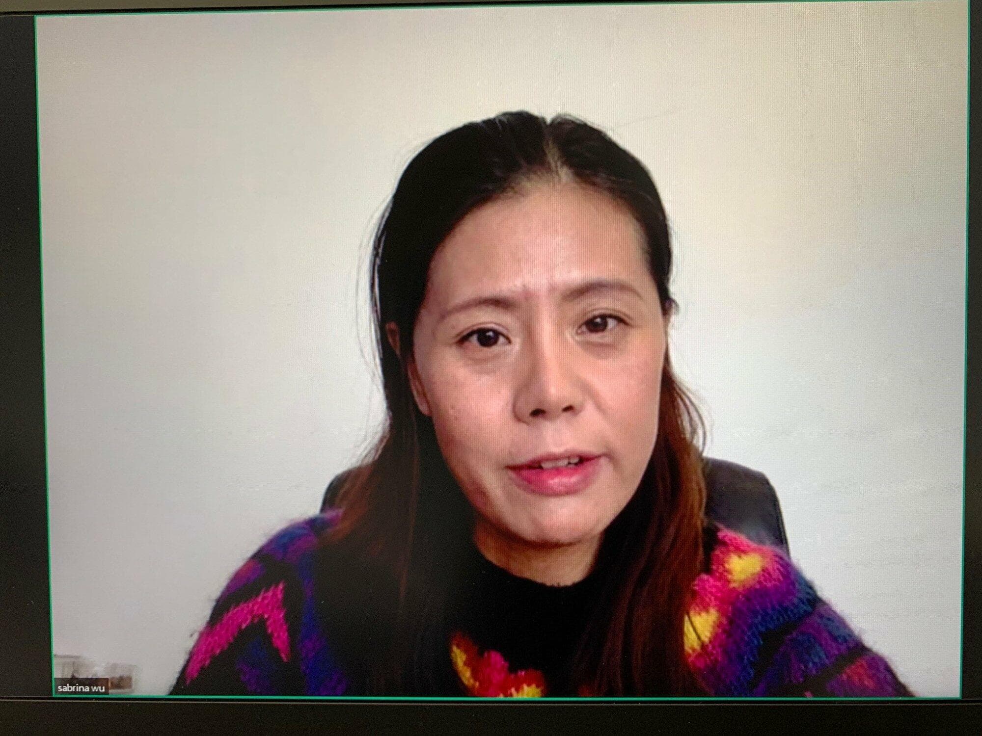 Covered California member Sabrina Wu shares a personal experience at the virtual press conference