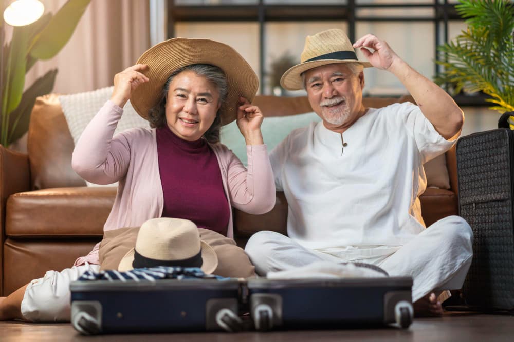父母旅遊探親