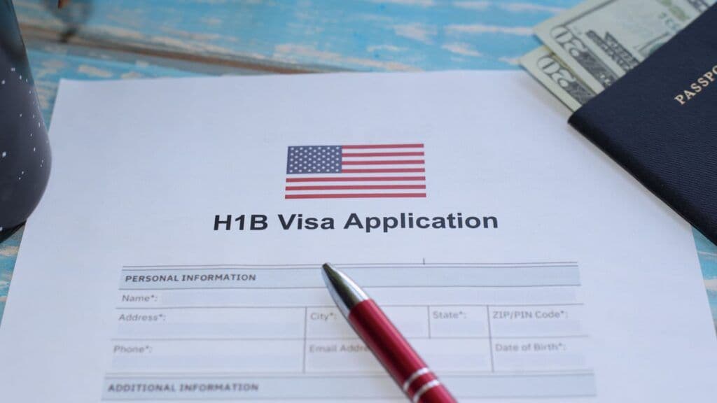 H1B 签证申请表