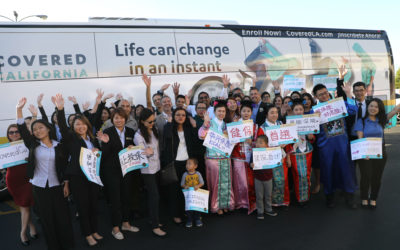 Covered California Stops at KCAL on Their Open Enrollment Bus Tour for the 6th Consecutive Year