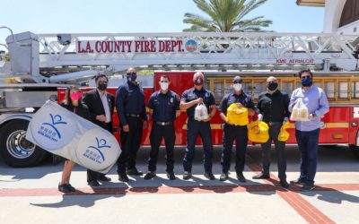 KCAL Insurance and AmTrust Show Their Appreciation to LA County Fire Department