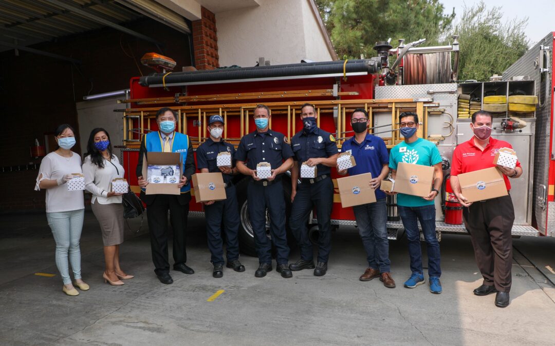 KCAL Insurance and Hartford Express Their Gratitude to LA County Fire Department