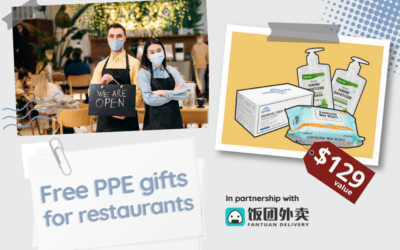 KCAL Provides Free PPE Gifts for Businesses in the Restaurant Industry!