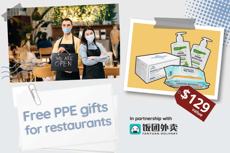 KCAL Provides Free PPE Gifts for Businesses in the Restaurant Industry!