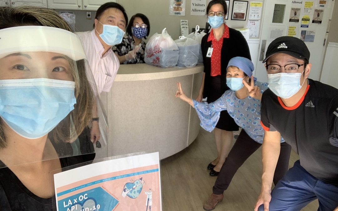 7大亚裔青年社团联手公益 关爱前线医护