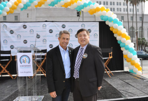 covered-California-executive-director-peter-lee-and-kcal-insurance-ceo-kenny-chang