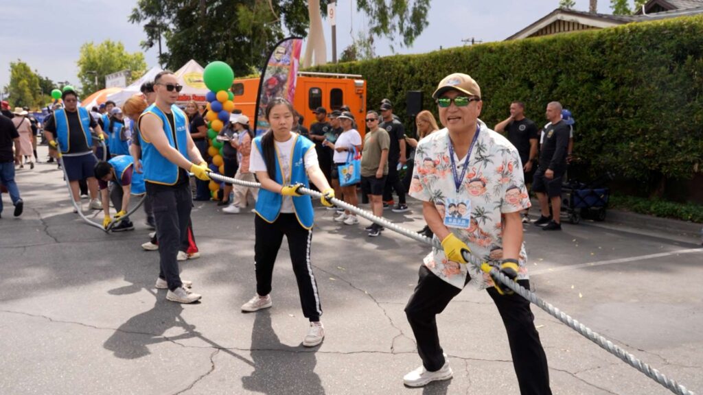 kcal-insurance-Altadena-bus-pull-charity-challenge