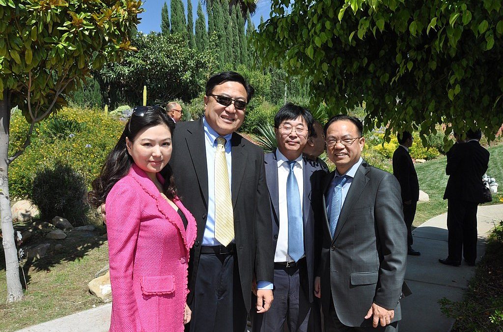 中國大使歡迎會