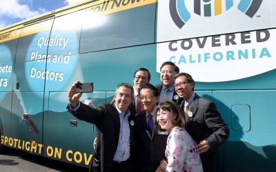 加州全保宣導巴士到哈崗 專訪華興保險