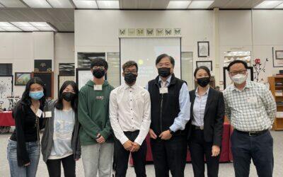 支持教育 華興保險總裁及策略長擔任 一日校長