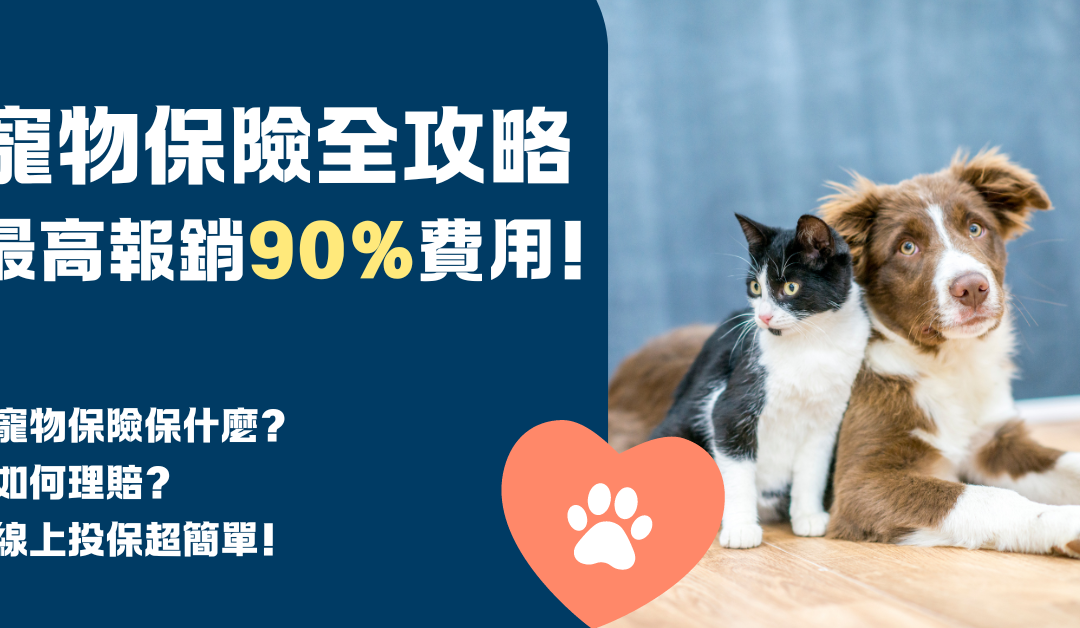 【美國寵物保險全攻略】貓狗看診最高報銷90%費用!