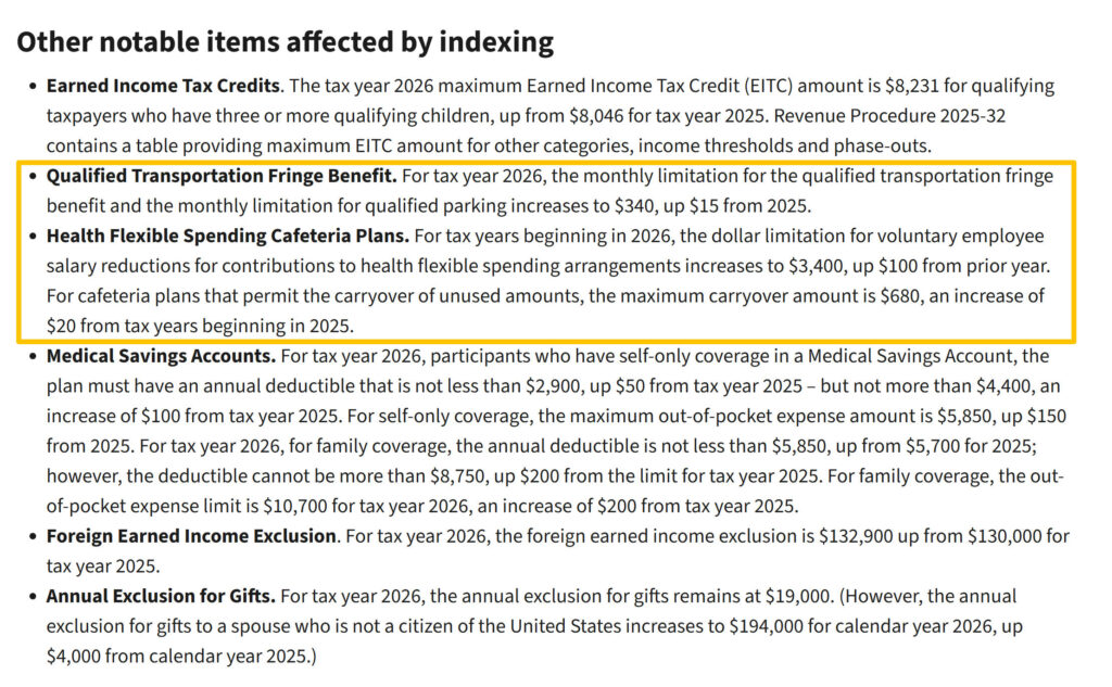 IRS POLICY
