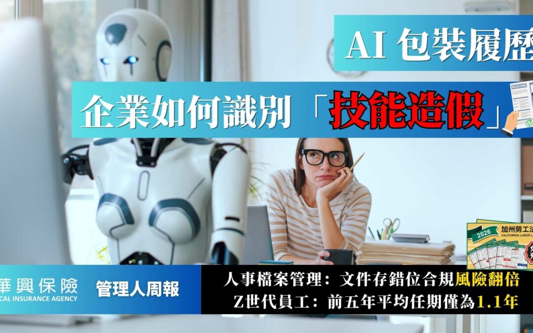 企業如何識破 AI 技能造假、防範人事檔案合規風險
